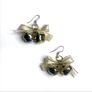 Jingle bell holiday festive earrings